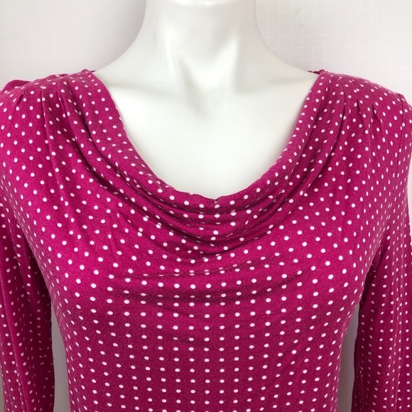 Talbots Polka Dot Shirt - Picture 2 of 13